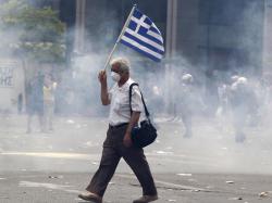 Manifestazione Grecia
